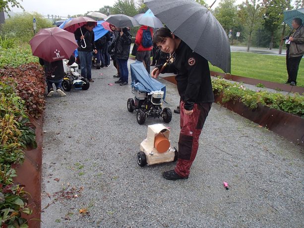 Robot ARBot verze Z na soutěži (1/6)