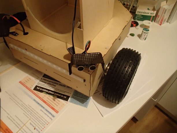 Robot ARBot verze Z na soutěži (6/6)